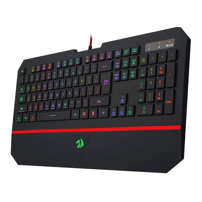 TECLADO USB GAMER MEMBRANA REDRAGON KARURA 2 PRETO