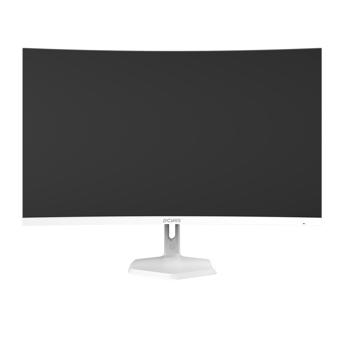 MONITOR 27" PCYES CURVO QUARTZO Q27C WHITE GHOST FHD 100HZ 5MS FREESYNC HDMI/VGA BRANCO