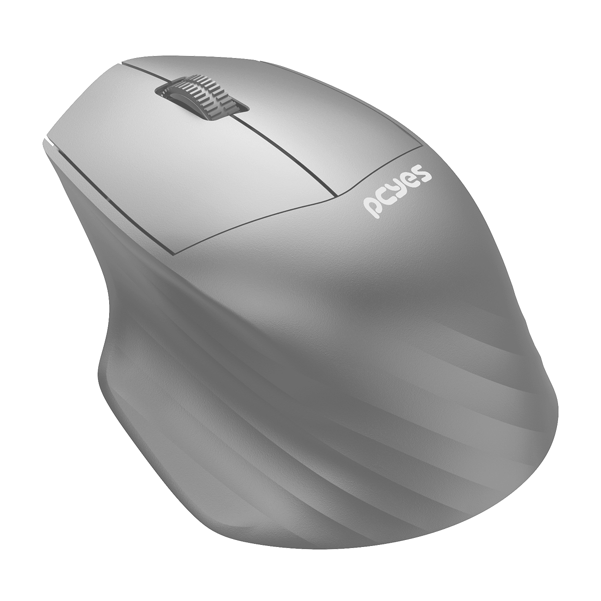 MOUSE SEM FIO PCYES DASH LITE GRAY 1600DPI CINZA