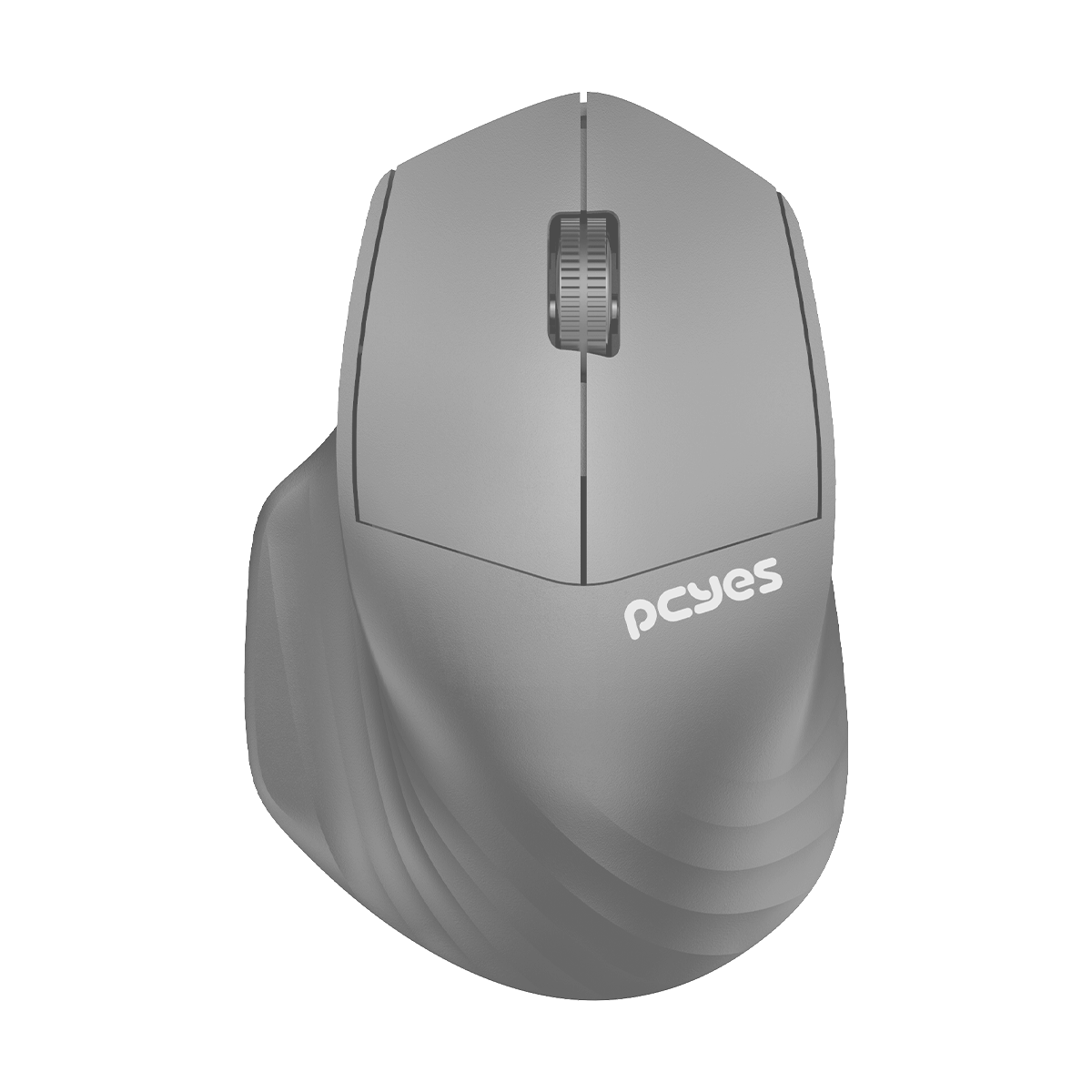 MOUSE SEM FIO PCYES DASH LITE GRAY 1600DPI CINZA