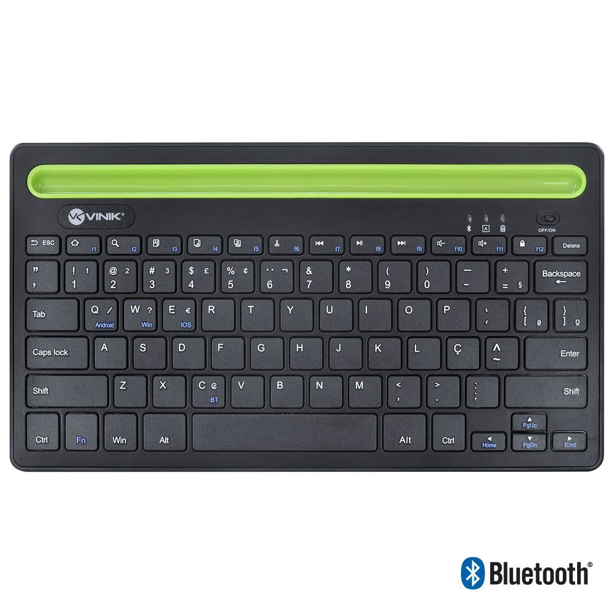 TECLADO BLUETOOH VINIK DYNAMIC PRETO