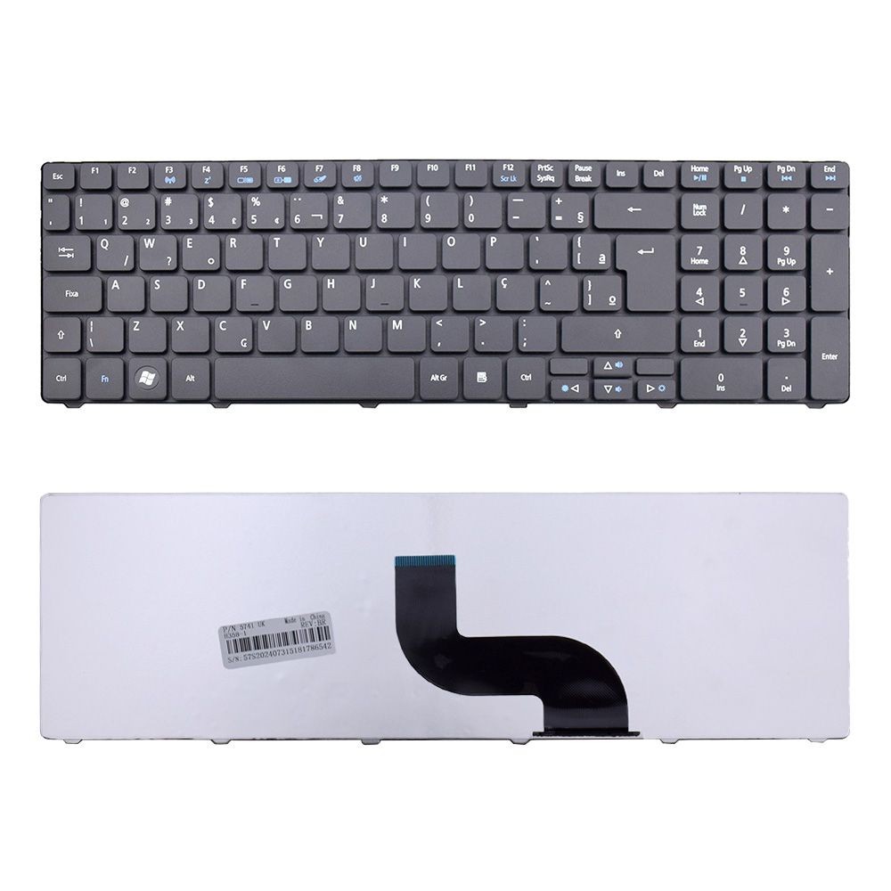 TECLADO P/ NOTEBOOK ACER ASPIRE 5750 5810 WIFI F3