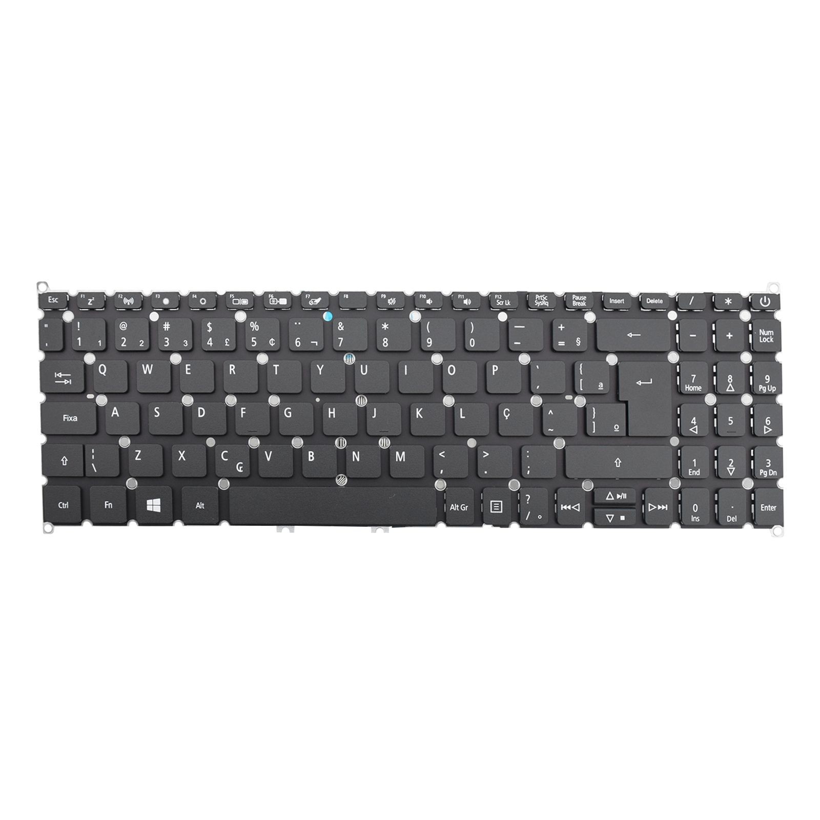 TECLADO P/ NOTEBOOK ACER ASPIRE A515-54-57CS(FN BRANCO)