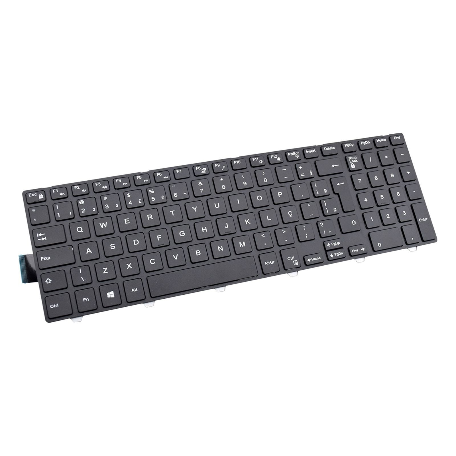 TECLADO P/ NOTEBOOK DELL INSPIRON 15 5566 PRETO