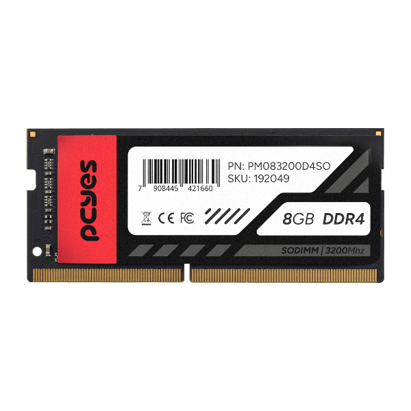 MEMORIA DDR4 P/ NOTEBOOK 8GB 3200MHZ PCYES