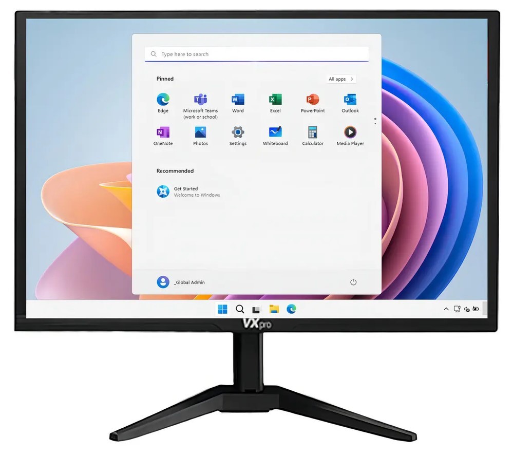 MONITOR 19" VXPRO VX190X HD 60HZ 5MS VESA HDMI/VGA