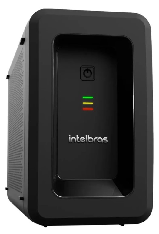 NOBREAK 1200VA INTELBRAS ATTIV SEG POWER BIVOLT C/ SAÍDA BAT. EXTERNA PRETO