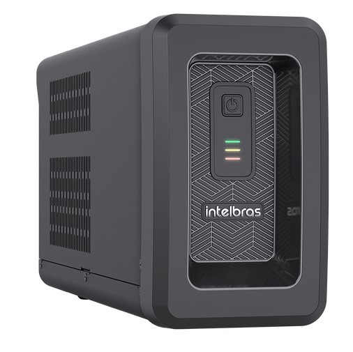 NOBREAK 1800VA INTELBRAS ATTIV SENOIDAL BIVOLT/BIVOLT PRETO