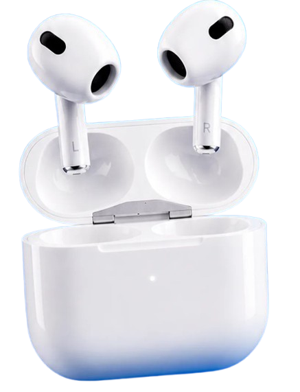 FONE DE OUVIDO SEM FIO AIRPODS 4 PREMIUM 7º GERAÇÃO BRANCO