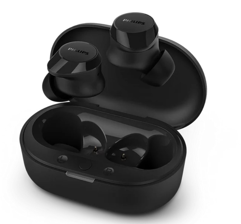 FONE DE OUVIDO SEM FIO PHILIPS TWS-TAT-1209BK PRETO