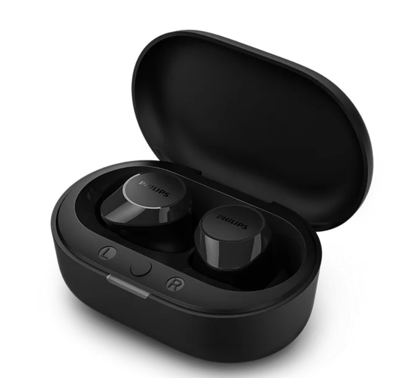 FONE DE OUVIDO SEM FIO PHILIPS TWS-TAT-1209BK PRETO