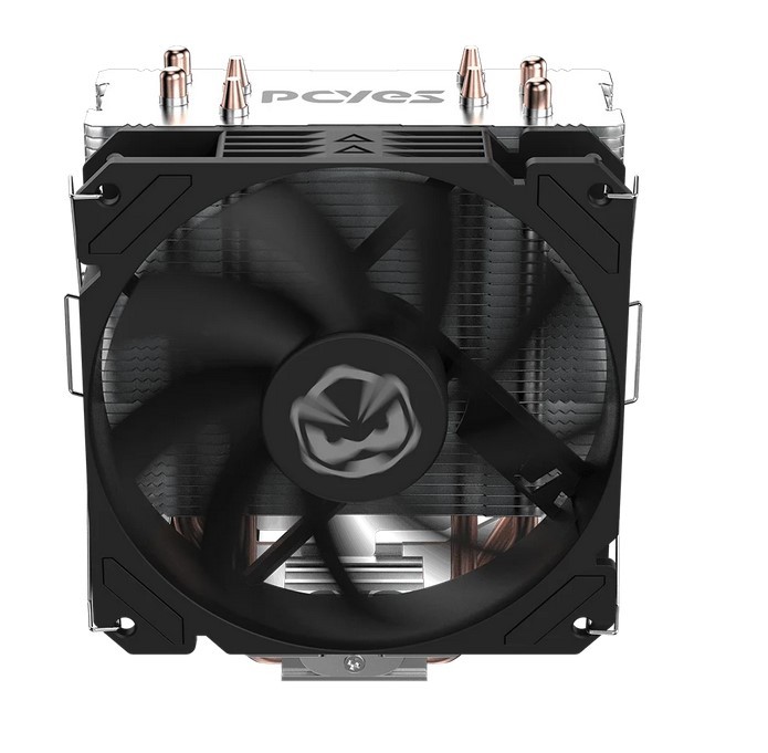 AIR COOLER P/ PROCESSADOR PCYES TUNDRA 120 BLACK VULCAN TDP 160W ACTBK120 PRETO