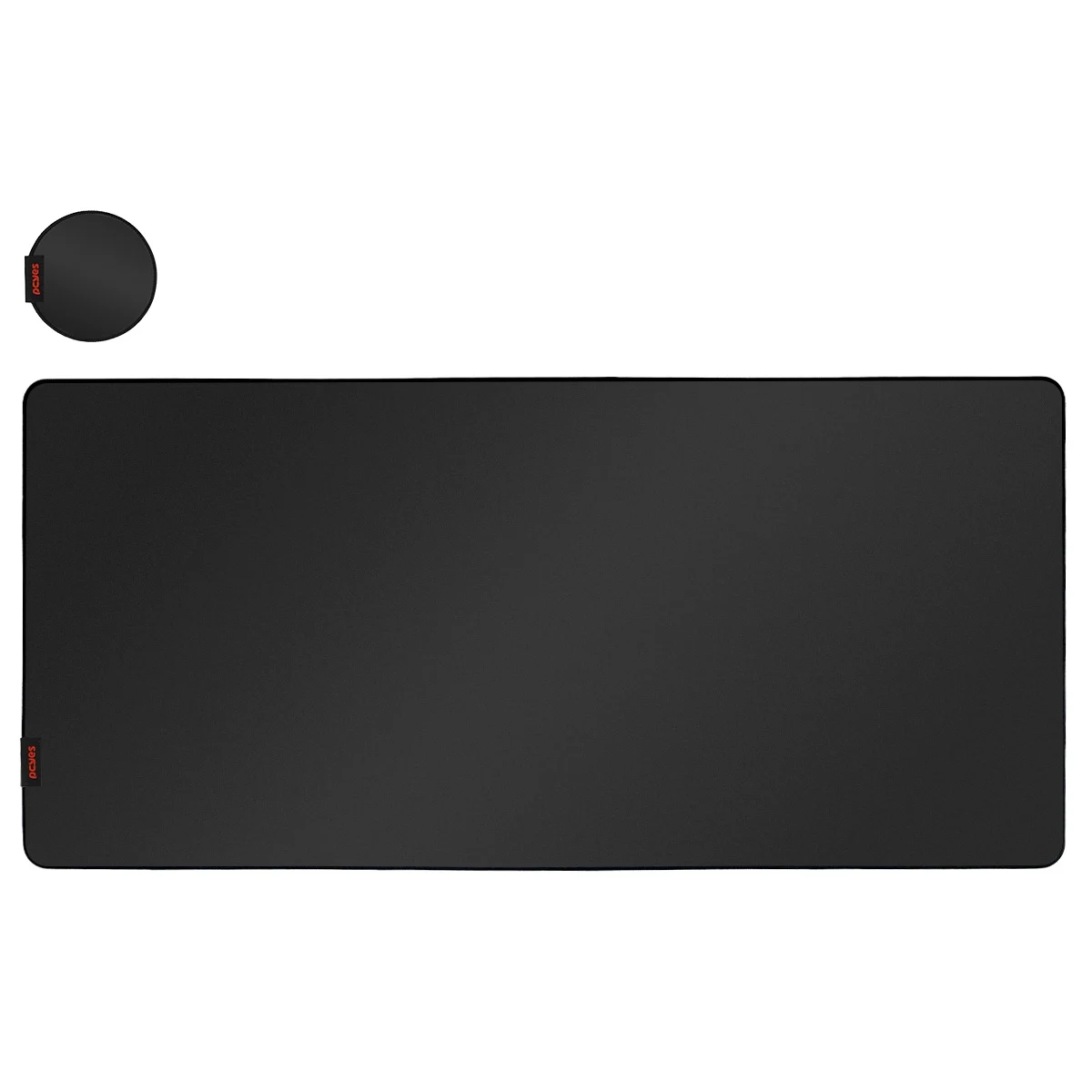 MOUSE PAD GAMER PCYES EXTENDED COLORS 900 X 420MM PRETO