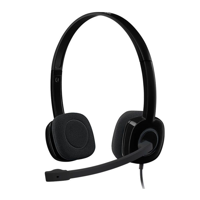 HEADSET P3 LOGITECH H151 PRETO