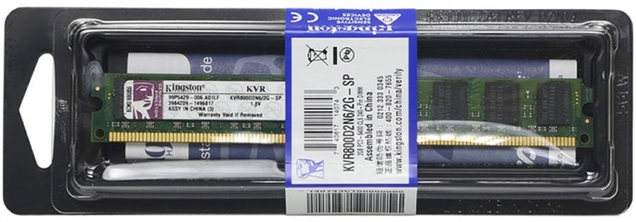 MEMORIA DDR2 2GB 800MHZ KINGSTON